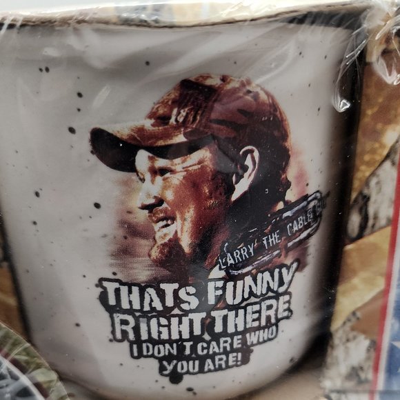 Vintage Larry the Cable Guy Git R Done Mug Set 16 oz 4 Piece Mug Set New in Box - Picture 2 of 12